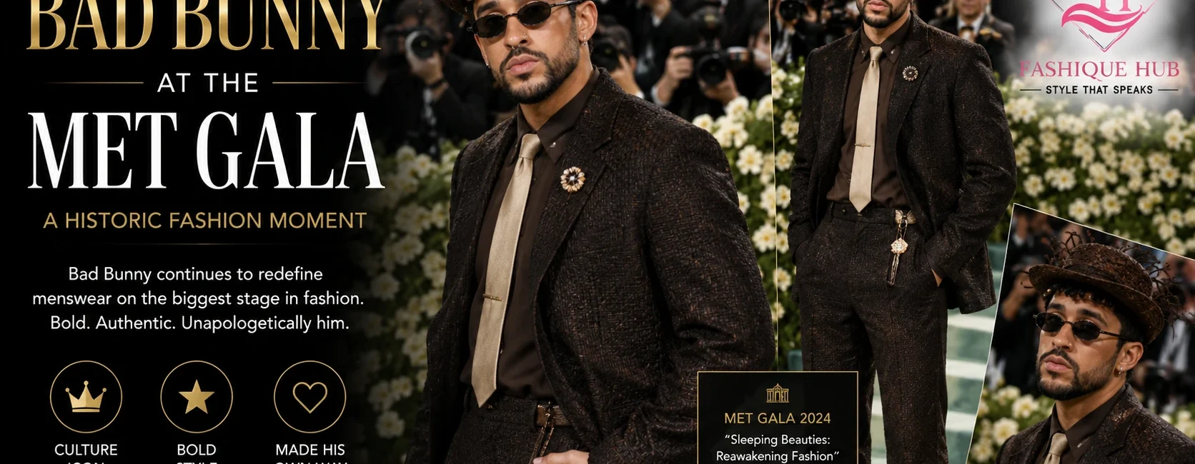 Bad Bunny at the Met Gala