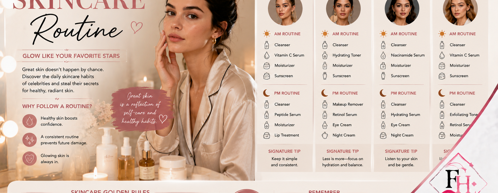 Celebrity Skincare Routine