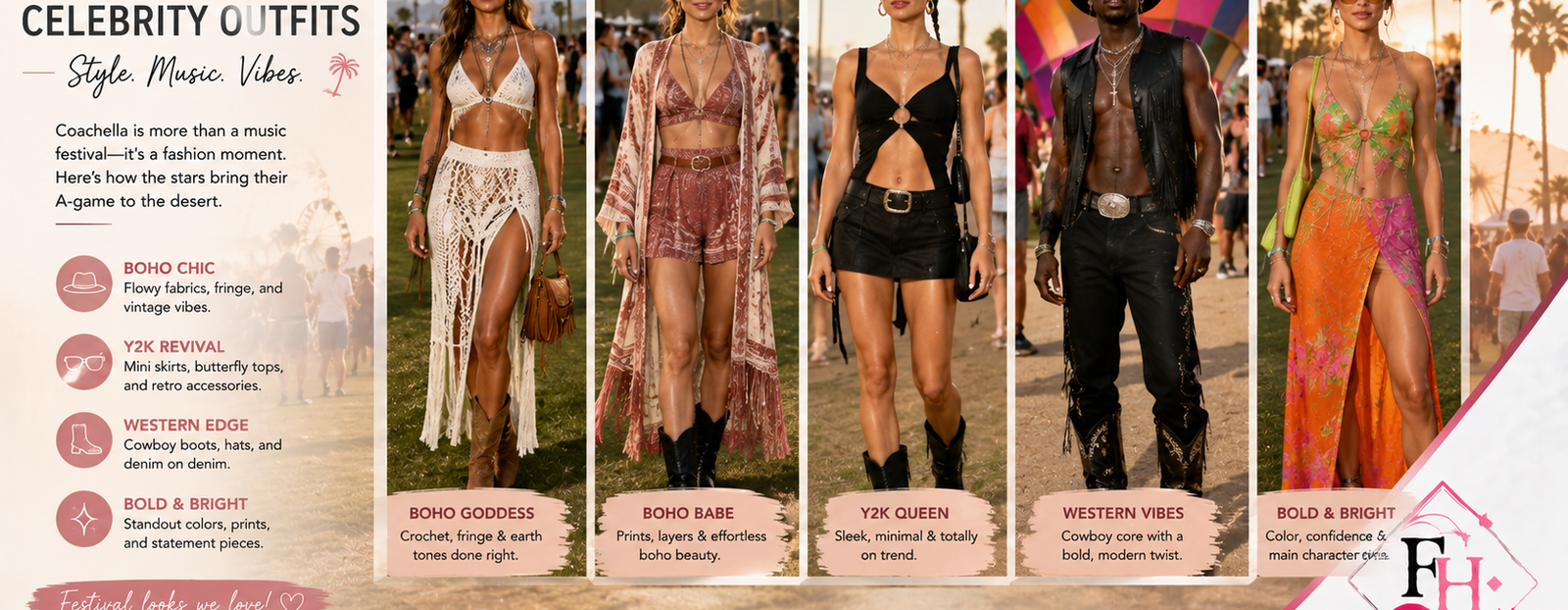 Coachella Celebrity Outfits
