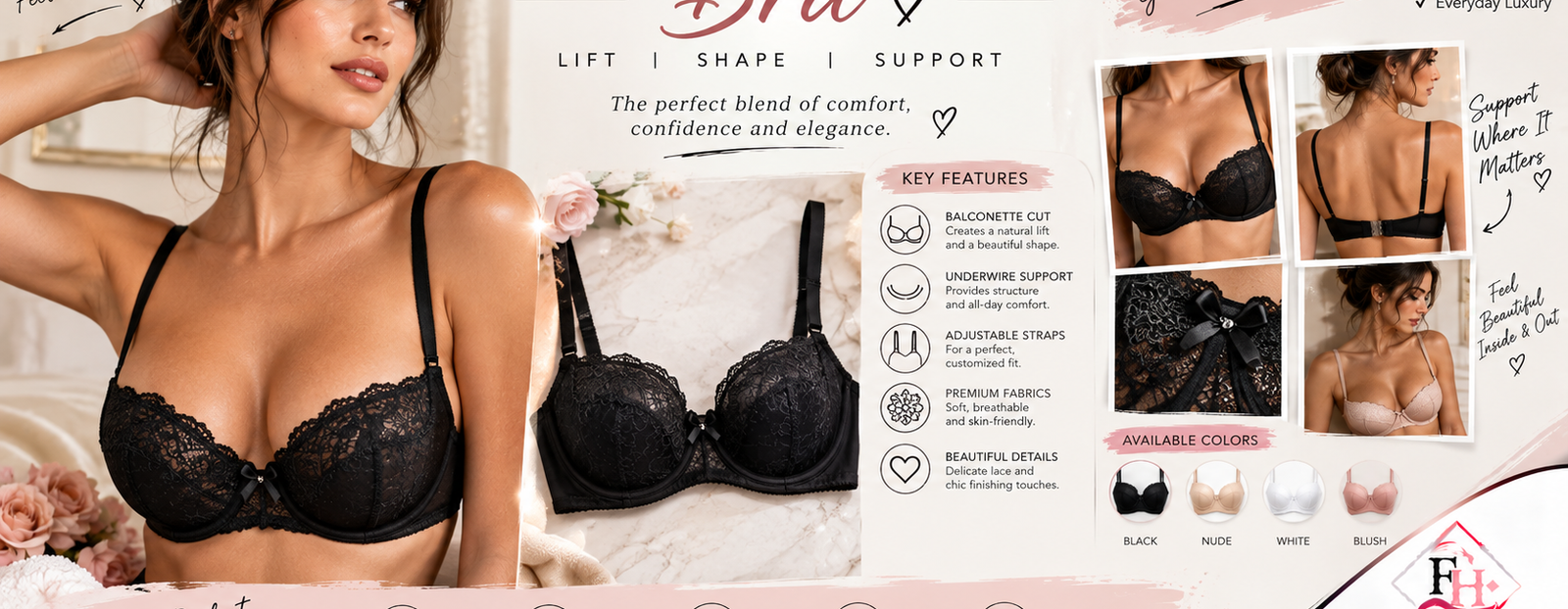 Balconette Bra
