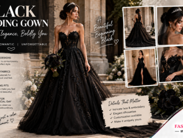 Black Wedding Dress