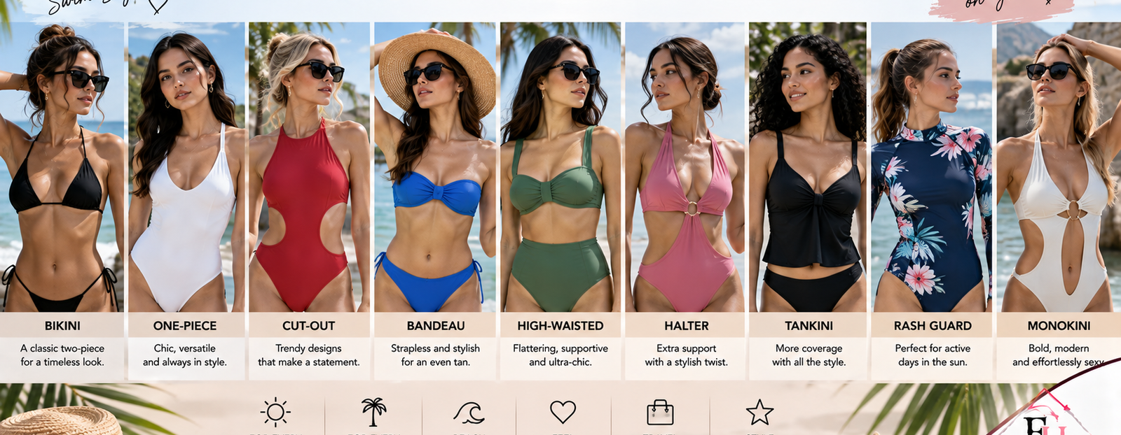 Different Swimsuit Designs