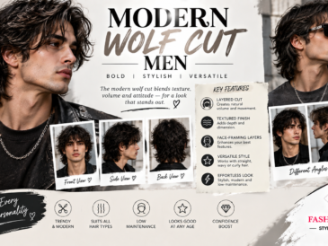 Modern Wolf Cut Men