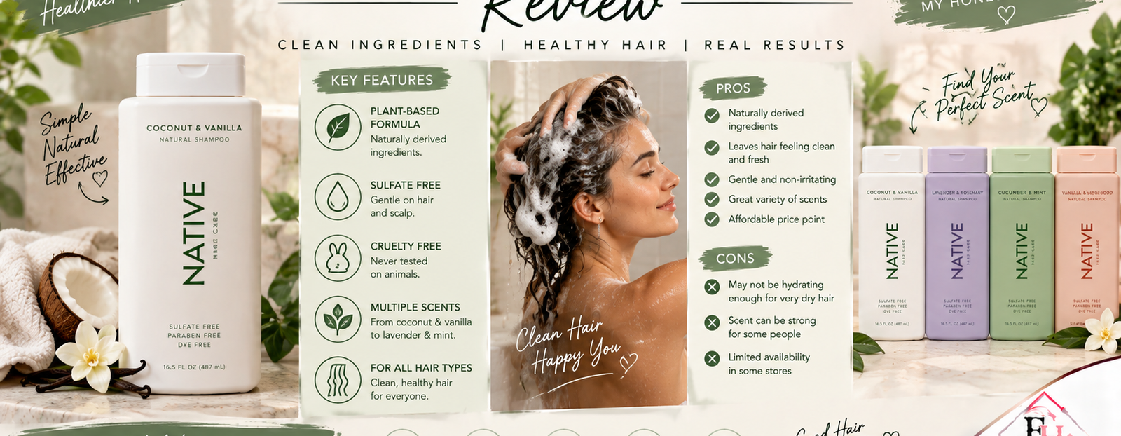 Native Shampoo Review