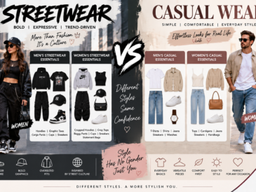 Streetwear vs Casual Wear