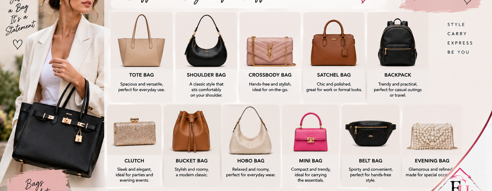 Types of Handbags