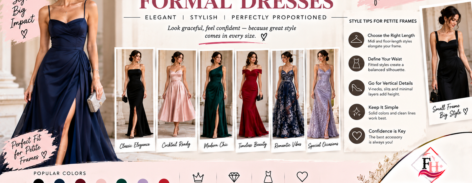 Petite Formal Dresses